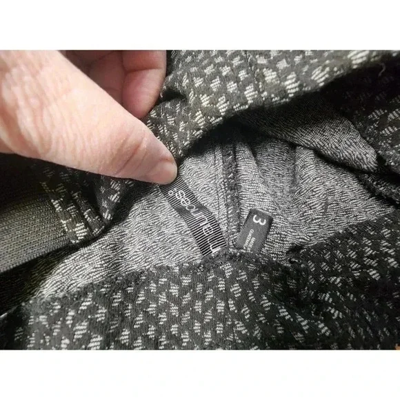 Maurice's Pull-On Black With Silver Plus Size 3 - Picture 4 of 8